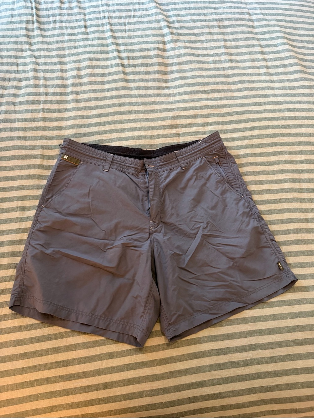 Howler Brothers Blue Hybrid Shorts